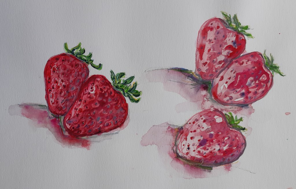 Strawberry detail
