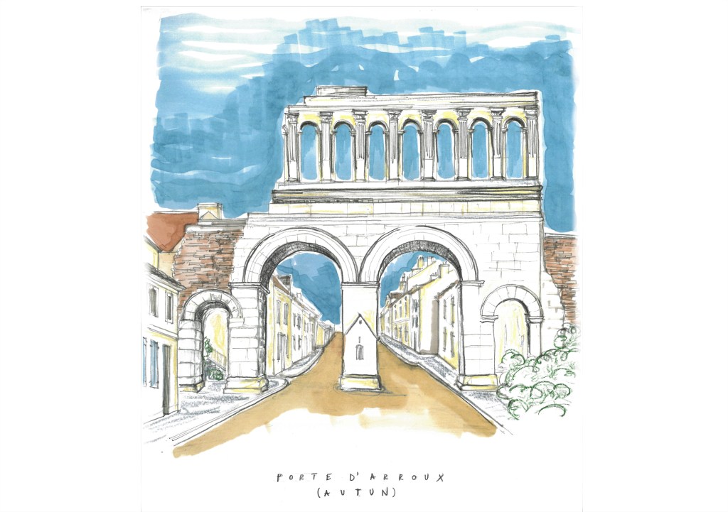 Porte d’Arroux, Autun