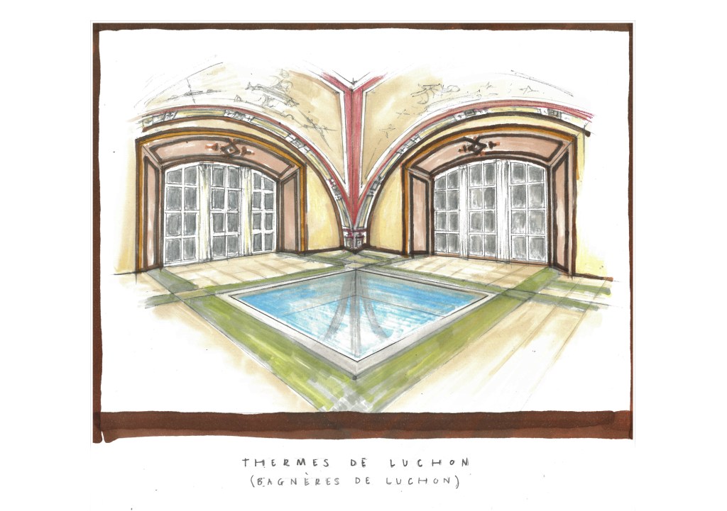 Thermes de Luchon, Bagnères-de-Luchon