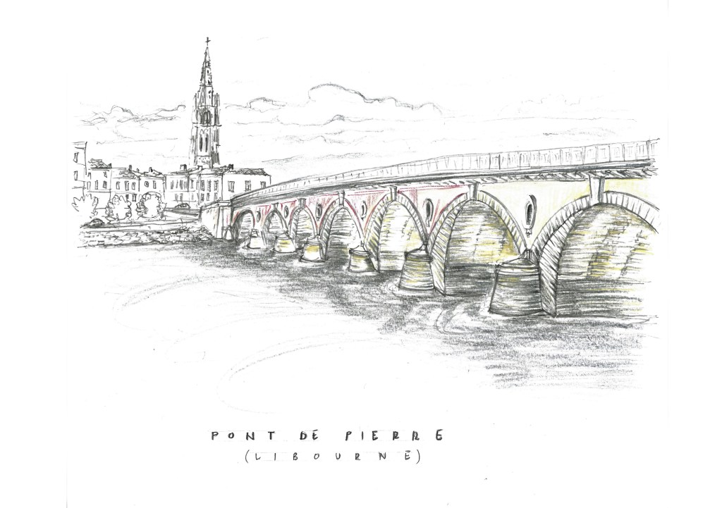 Pont de Pierre,&nbsp;Libourne