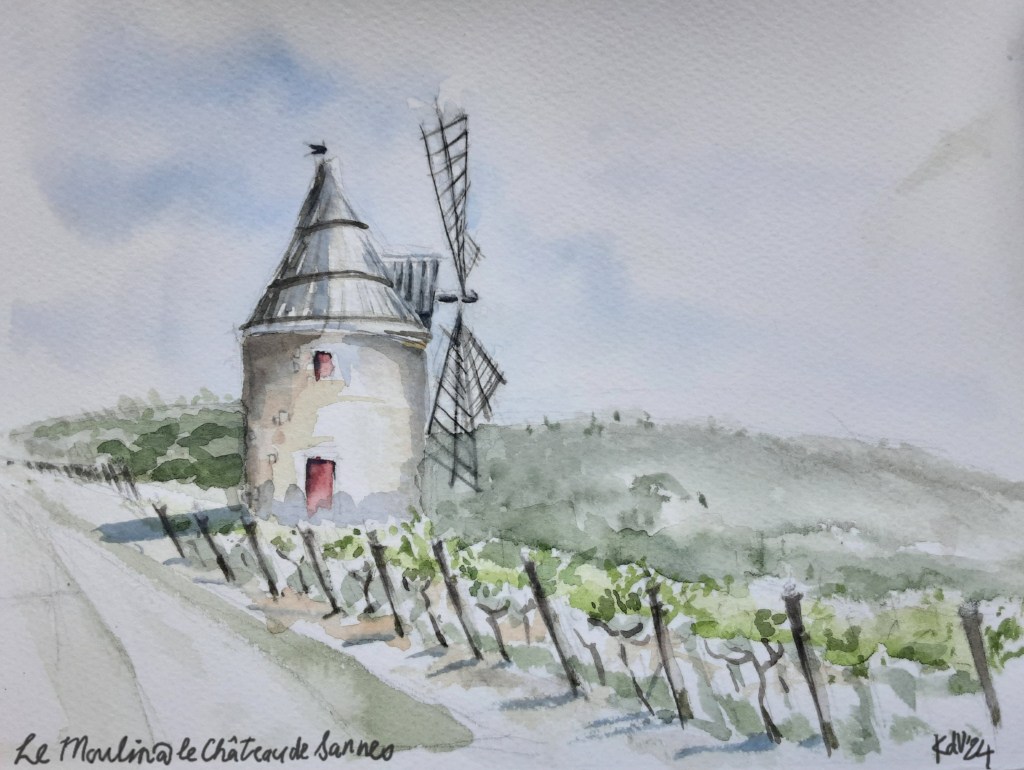 Le moulin at Château de&nbsp;Sannes